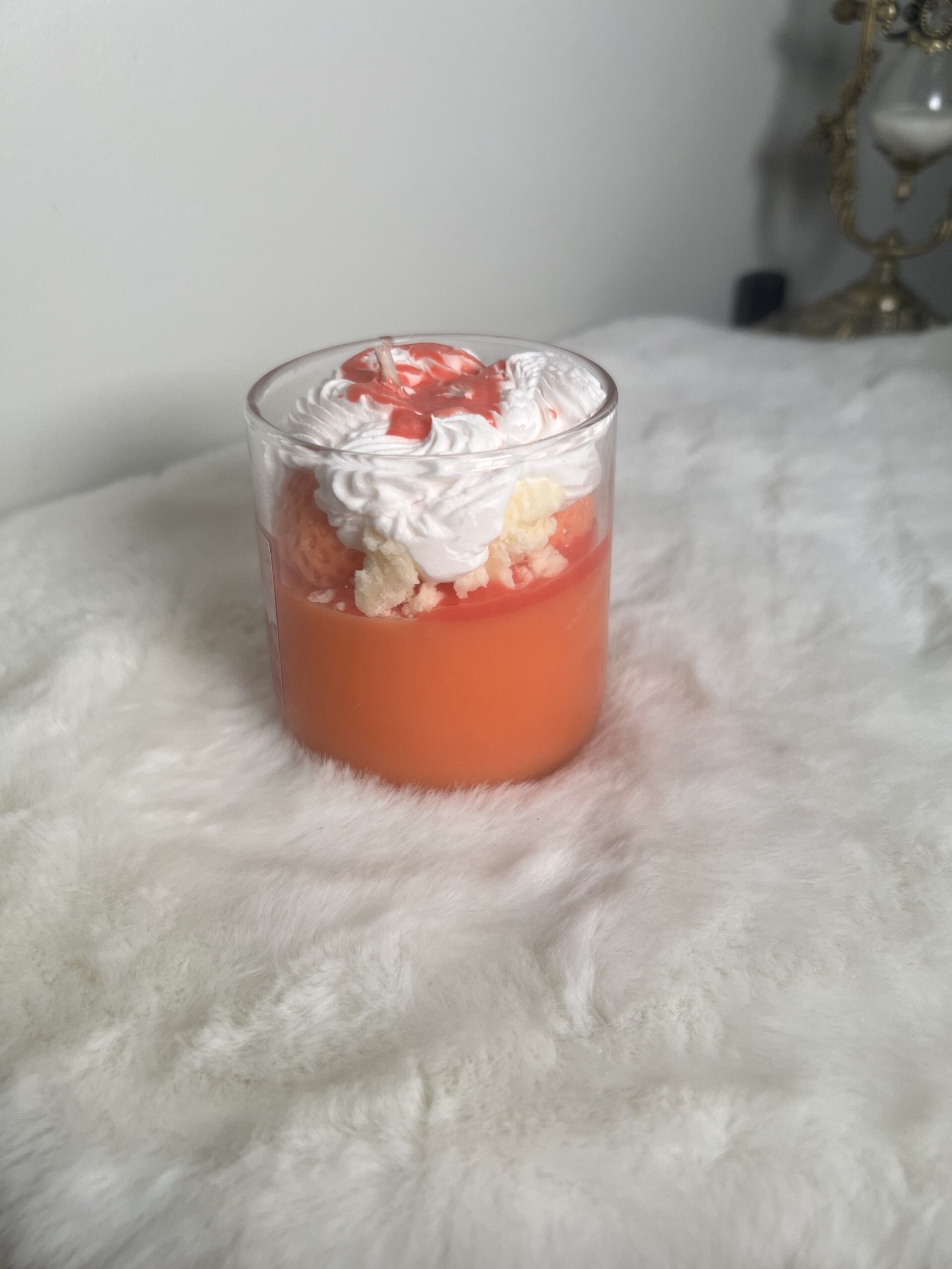 Lõhnaküünal "Maasika dessert" - Pilt 2
